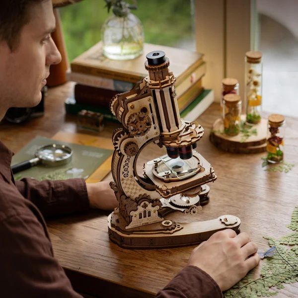 ROEST005 ROKR Microscope 3D Wooden Puzzle