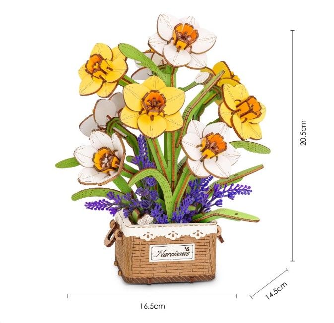 ROETF002 Rolife Narcissus 3D Wooden Puzzle