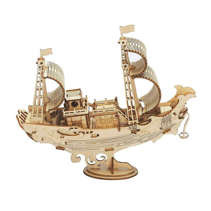 ROETG307 Rolife Japanese Diplomatic Ship 3D Wooden Puzzle