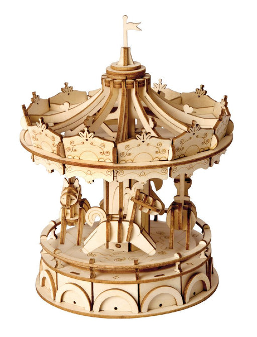 ROETG404 Rolife Merry-Go-Round 3D Wooden Puzzle