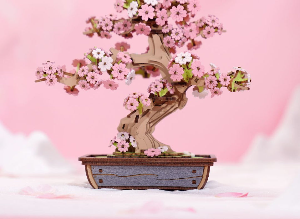 ROETG415 Rolife Sakura Bonsai 3D Wooden Puzzle