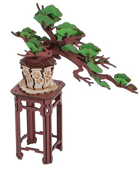 ROETG510 Rolife Evergreen Bonsai 3D Wooden Puzzle