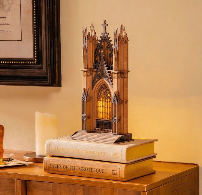 ROETGA01 Rolife Twin-Tower Cathedral 3D Wooden Puzzle