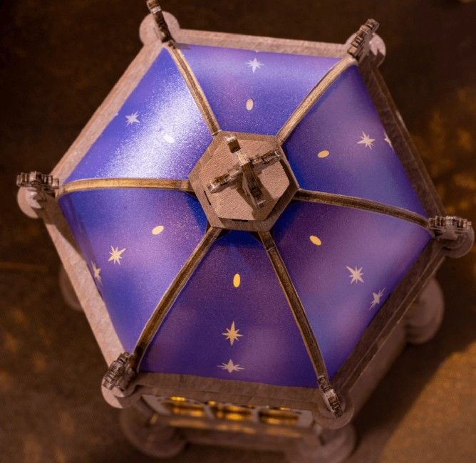 ROETGA02 Rolife Starry Dome Cathedral 3D Wooden Puzzle