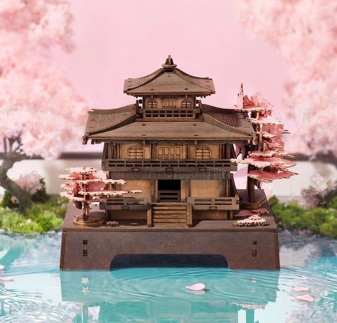 ROETGA07 Rolife Sakura Pavilion 3D Wooden Puzzle