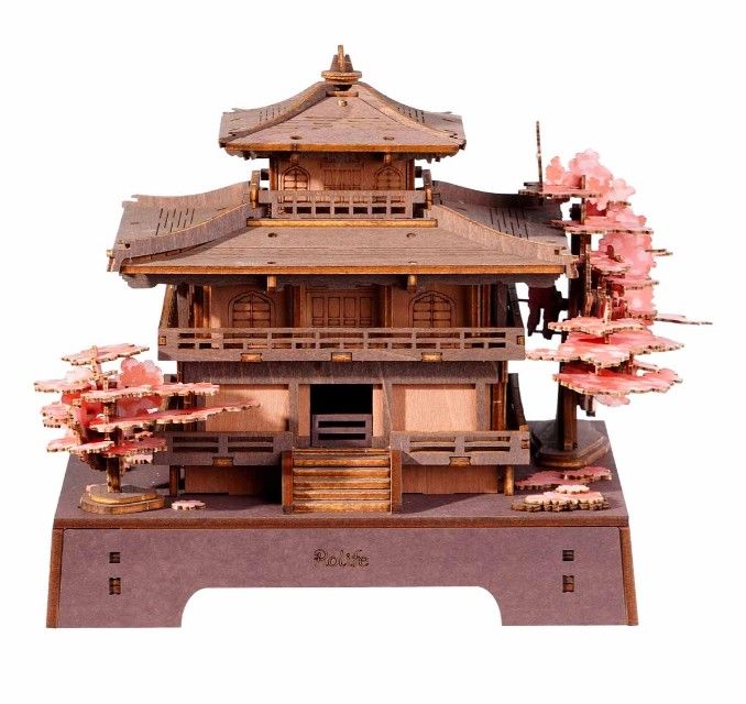 ROETGA07 Rolife Sakura Pavilion 3D Wooden Puzzle