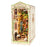 ROETGB09 Rolife Floral Corner DIY Book Nook Shelf Insert