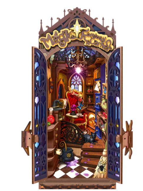 ROETGB14 Rolife Magic Fantasy Corner DIY Book Nook Shelf Inset