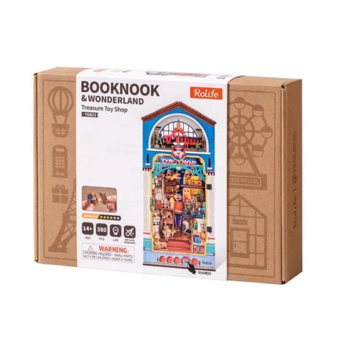 ROETGB23 Rolife Treasure Toy Shop DIY Book Nook Shelf Insert