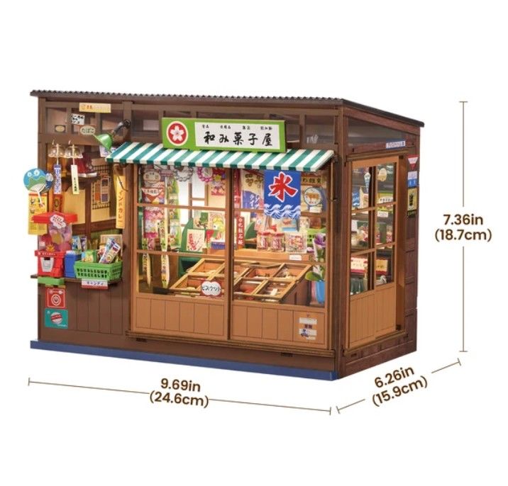 ROETGE05 Rolife Nostalgic Corner Shop DIY Minature House Kit