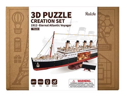 ROETGL02 Rolife 1912 Eternal Atlantic Voyager 3D Wooden Puzzle