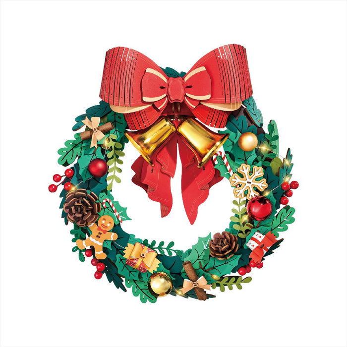 ROETGL04 Rollife Christmas Wreath 3D Wooden Puzzle