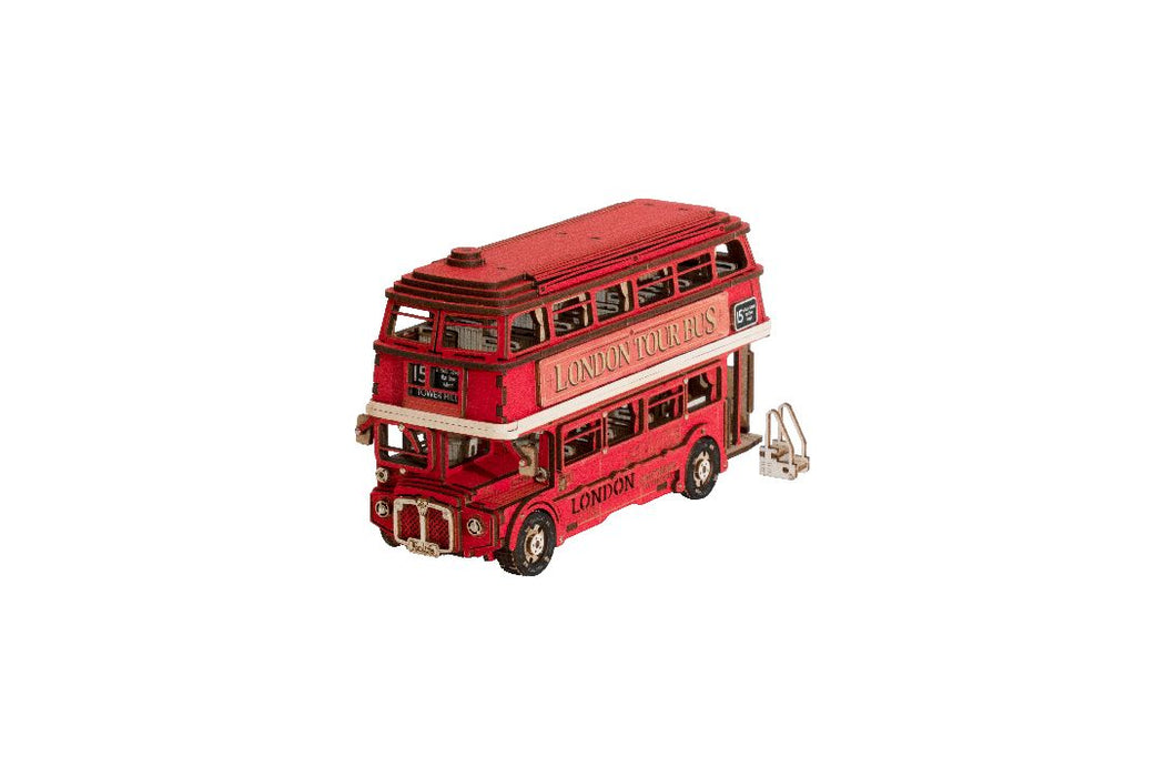 ROETGM02 Rolife London Tour Bus 3D Wooden Puzzle
