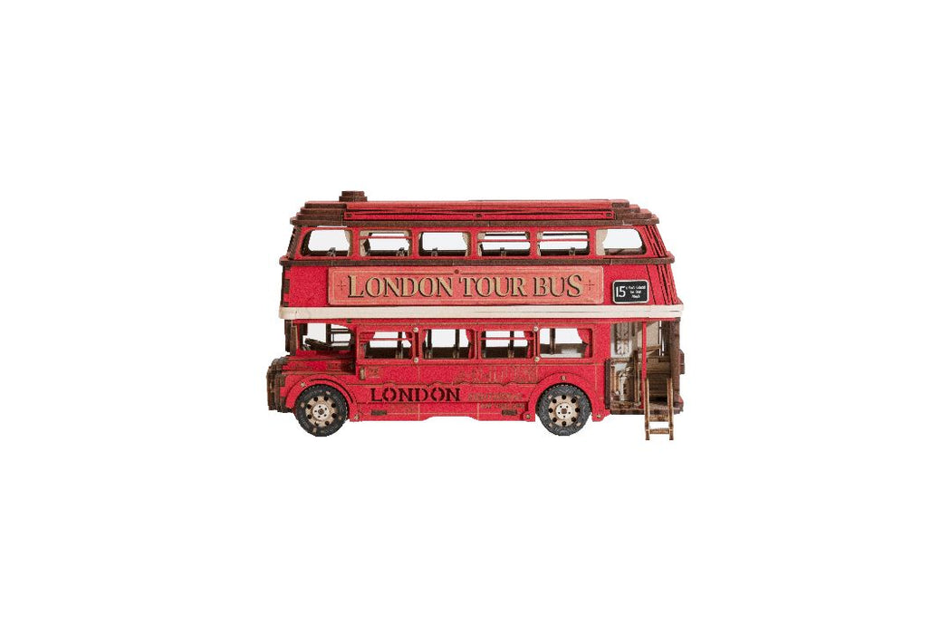 ROETGM02 Rolife London Tour Bus 3D Wooden Puzzle
