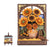 ROETH002 Rowood Golden Sunflower 3D Wooden Puzzle