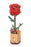 ROETW042 Rowood DIY Red Rose 3D Wooden Puzzle
