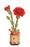 ROETW052 3D Wood Puzzle ROWOOD Red Carnation