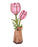 ROETW082 Rowood Pink Tulip 3D Wooden Puzzle