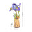 ROETW121 Rowood DIY Purple Iris 3D Wooden Puzzle