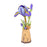 ROETW121 Rowood DIY Purple Iris 3D Wooden Puzzle
