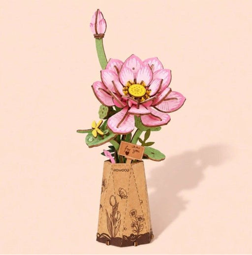 ROETW151 Rolife Lotus 3D Wooden Puzzle
