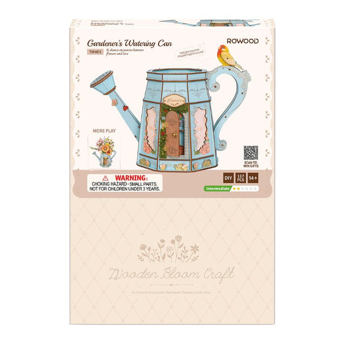 ROETWM01 ROKR Gardener's Watering Can 3D Wooden Puzzle