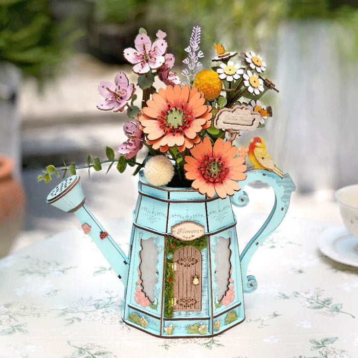 ROETWM01 ROKR Gardener's Watering Can 3D Wooden Puzzle