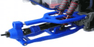 RPM80945 REAR A-ARM CONV, BLUE: TMX/EMX