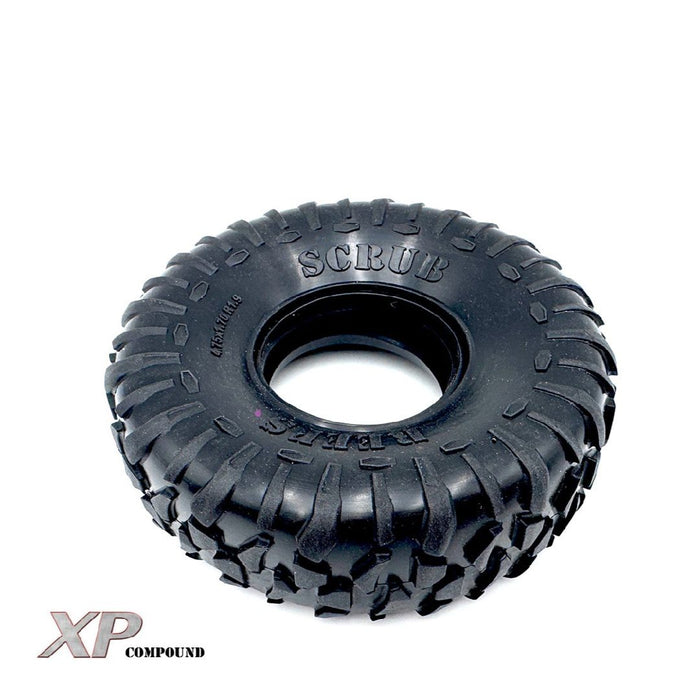 SEHREEFS251 Reefs 1.9" "SCRUB" Tires - XP Pink Compound - 4.75" OD(2)