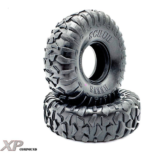 SEHREEFS251 Reefs 1.9" "SCRUB" Tires - XP Pink Compound - 4.75" OD(2)
