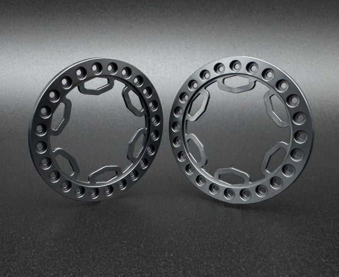 SEHREEFS275 Reefs 1.9 "SHIELD" Beadlock Ring (Grey) (2)