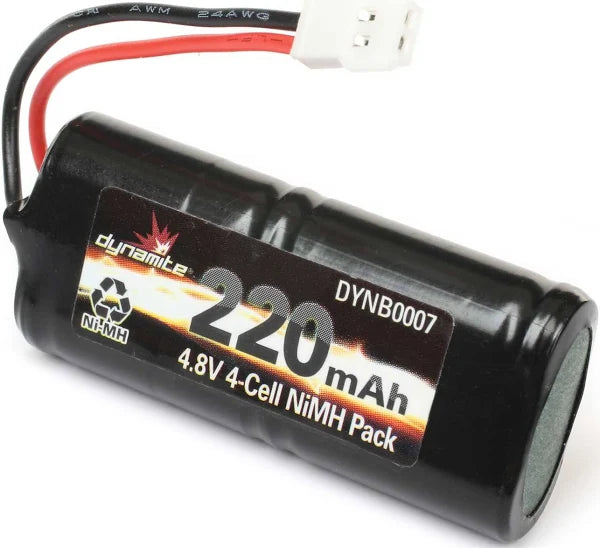 DYNB0007 4.8V 220mAh 2/3AAANiMH 4C Flat: Micro SCT, Rally