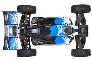 COR00287-B Syncro-4 1/8 4S Brushless Off Road Buggy, RTR, Blue