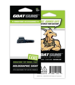 GOAHOLO GoatGuns Holo Sight for AR/M4. Attaches to Railing, 2"