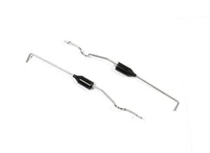 RGRB1142 Rudder Push Rod (2); Black Marlin MX, LightWave