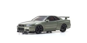 KYOMZP454MJ ASC Autoscale Nissan Skyline GT-R (R34) V.Spec II Nur Millennium Jade Body, for Mini-Z
