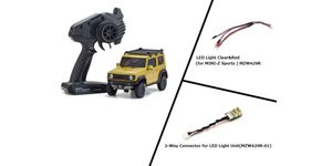 KYO32537LBR Mini-Z 4x4 Series Ready Set Suzuki Jimmy Sierra APIO Jimny TS4 Light Brown with LED Light Set