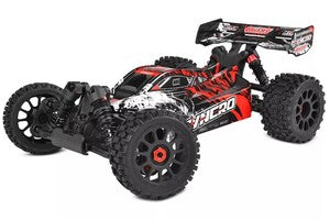 COR00289-R Syncro 2WD 1/8 3-4S Brushless Off Road Buggy, RTR, Red