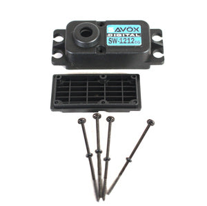SAVSCSW1212SG Top & Bottom Servo Case w/ 8 Screws, for SW1212SG & SW1212SG-BE
