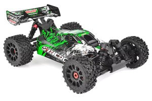 COR00289-G Syncro 2WD 1/8 3-4S Brushless Off Road Buggy, RTR, Green