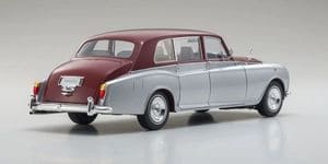 KYO08905SR 1/18 Scale Rolls Royce Phantom VI Silver/Red Model Diecast Car This is a diecast model. This is not a functional Radio Controlled vehicle.
