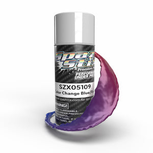 SZX05109 Color Change Aerosol Paint, Blue/Red, 3.5oz Can