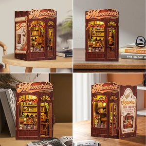 CUBSD04B Memories Music Bookshop Book Nook