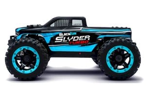 BZN540209 Slyder MT Turbo 1/16 4WD 2S Brushless Monster Truck - Blue **If you do order from this Sale, ALL sales are final sale