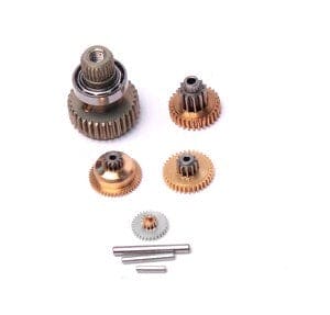 SAVSGSV1257MG Servo Gear Set w/ Bearings, for SV1257MG