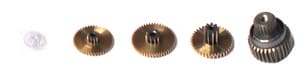SAVSGSH0257MG Servo Gear Set w/ Bearings, for SH0257