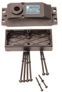 SAVSCSW0240MG Top & Bottom Servo Case w/ 4 Screws, for SW0240MG