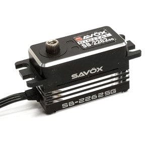 SAVSB2262SG  Monster Torque Low Profile Steel Gear Servo, 0.08sec / 347.2oz @ 7.4V