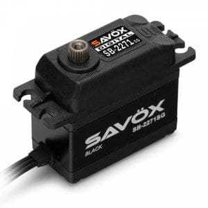 SAVSB2271SG-BE Black Edition High Voltage Brushless Digital Servo, 0.065sec / 277oz @ 7.4V