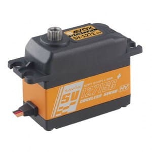 SAVSV1271SGP  High Voltage Coreless Digital Servo with Soft Start, 0.07sec / 486.1oz @ 8.4V